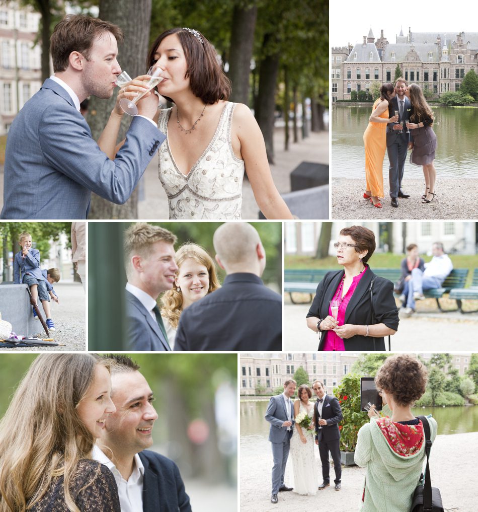 Bruiloft in Den Haag
