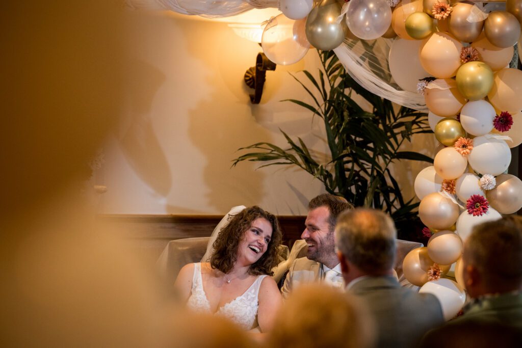 Trouwceremonie in Zaal Berentsen in 't Loo.