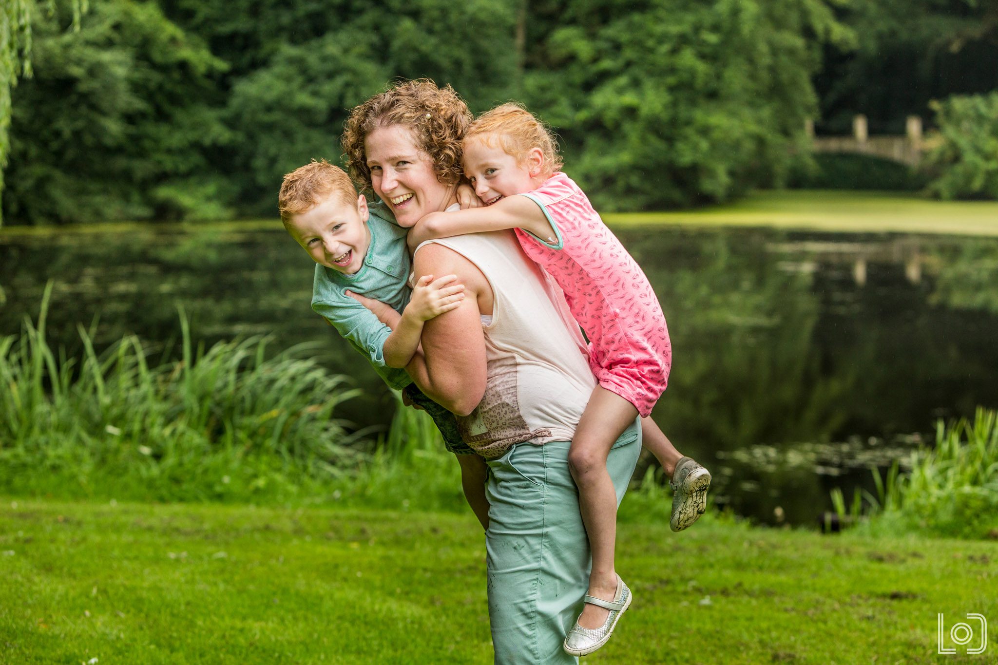 Fotoshoot gezin in de buurt van Zetten