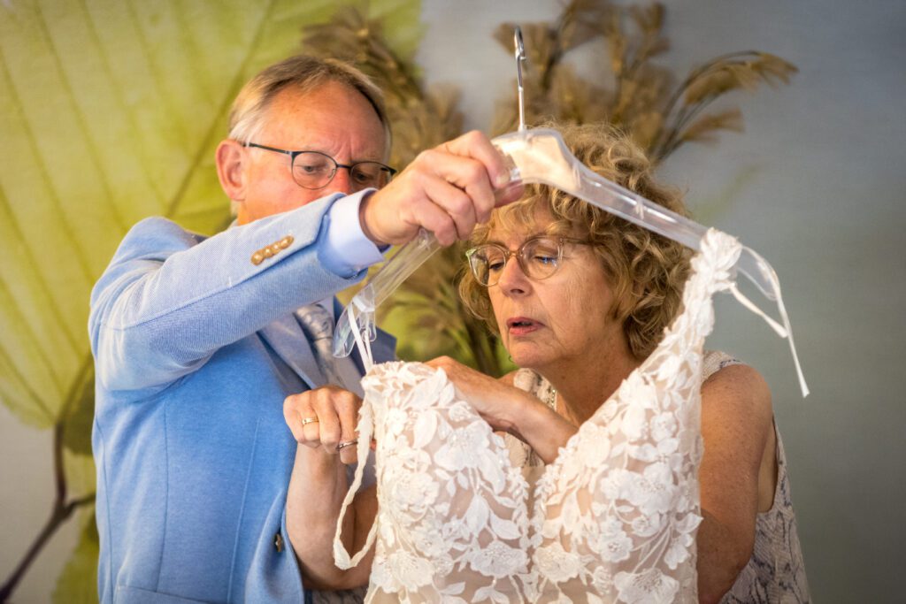 Voorbereidingen bruiloft Residence Rhenen